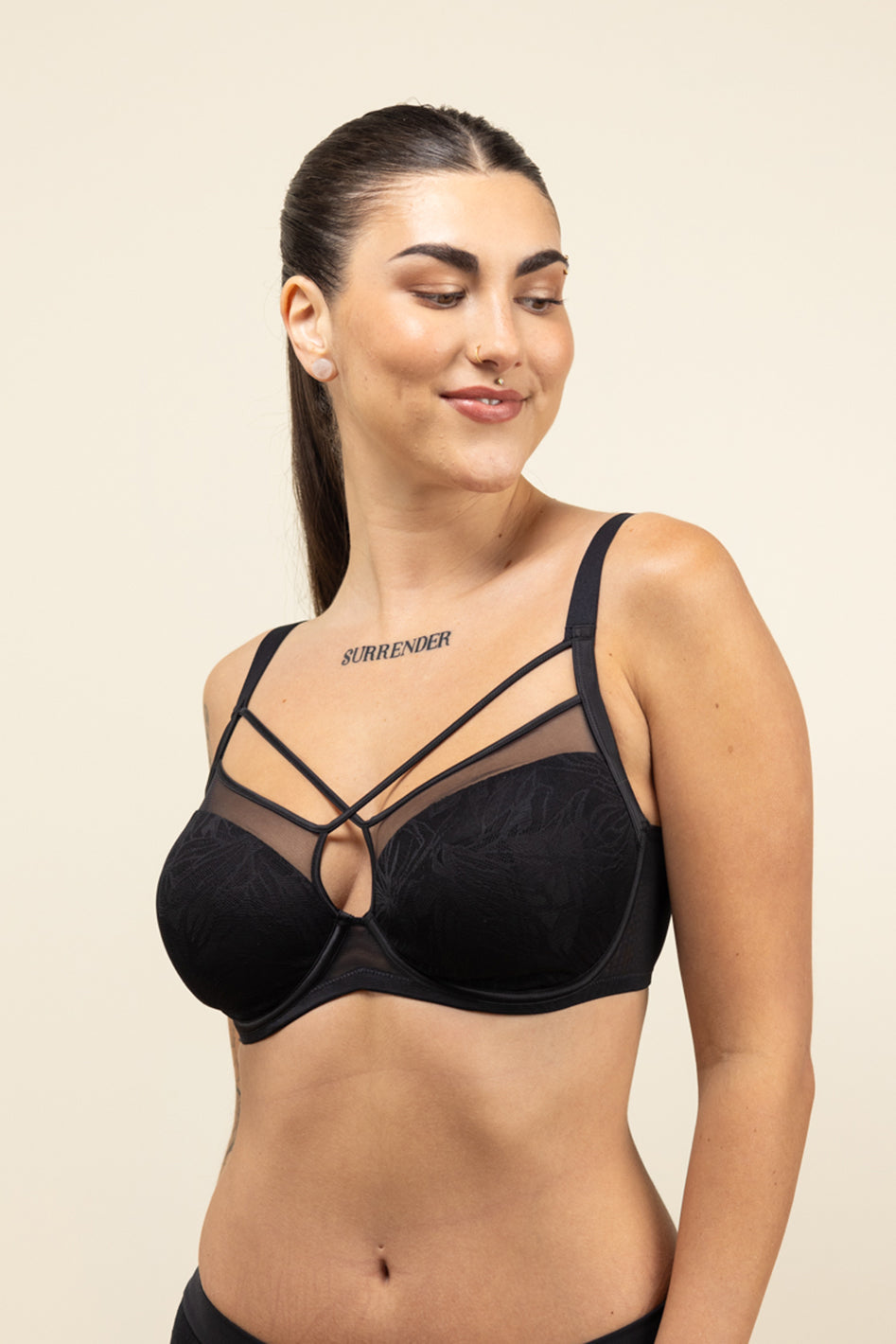 Harper Smooth Lace FlexWire Bra (Eco) - C-H Cup