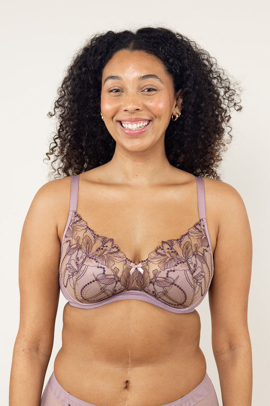 Chloe UniWire Lightly Padded Demi Bra, A-D Cup