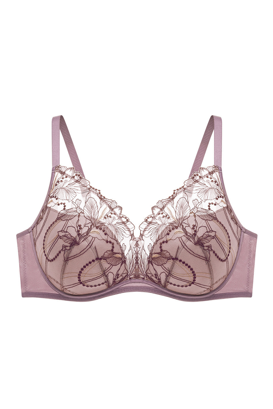 Chloe UniWire Lightly Padded Demi Bra, A-D Cup