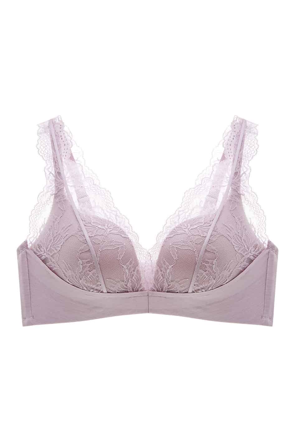 The UpLift Wireless Plunge Lace Bra, C-D Cup