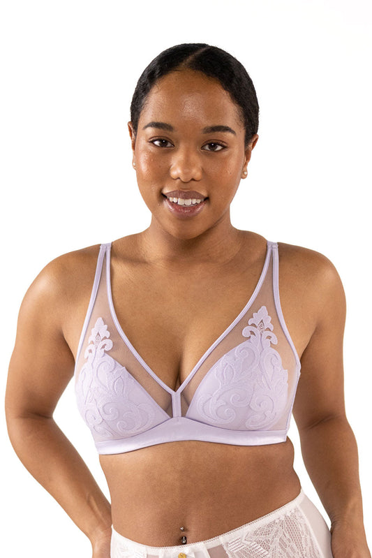 Midsummer Lightly Lined Plunge Bra with Natural Lift - D Cup