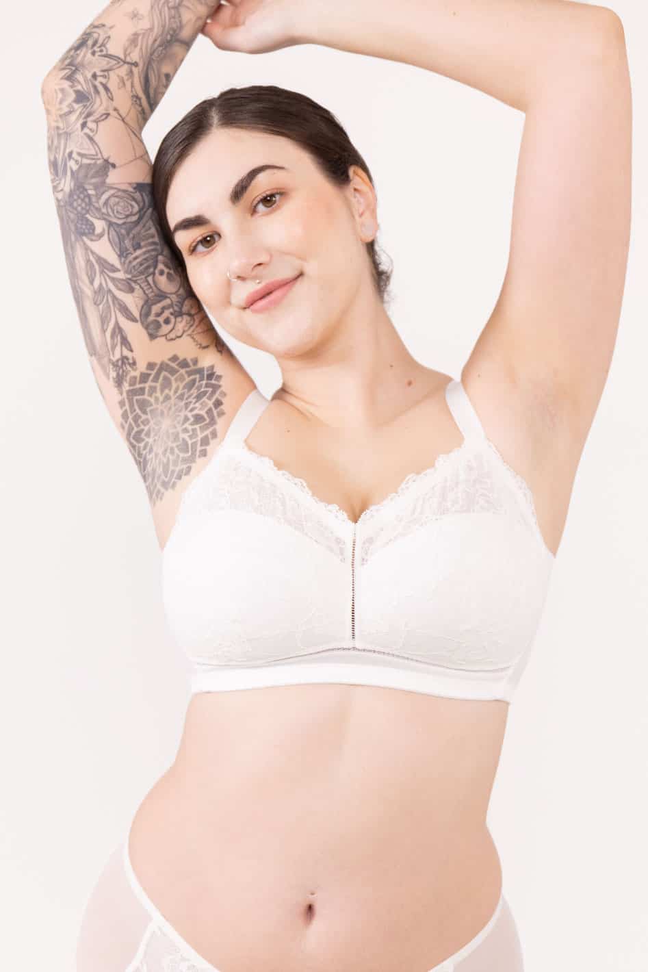 Hugger Wireless Full Coverage Bra, Soft Cup – D-DDD Cups