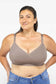 Luna Wireless Support Bra - Full Coverage - D-DDD Cup