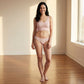 Pink Striped Modal Bikini