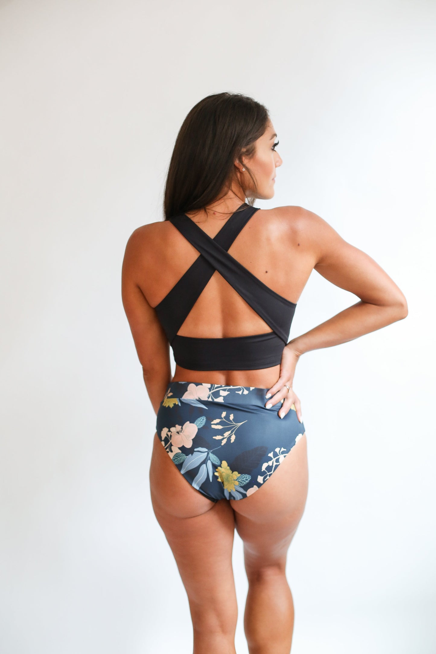 FINAL SALE Mid-Rise Swimsuit Bottoms