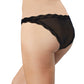 Mesh Bikini with Lace Trim at the Waist and Leg, XS-2X