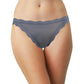 Mesh Bikini with Lace Trim at the Waist and Leg, XS-2X