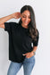 Relaxed Fit Zip Breastfeeding Tee