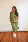 FINAL SALE Invisible Zipper Midi Breastfeeding T-Shirt Dress