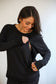 FINAL SALE - Free Flowing Long Sleeve Nursing Top