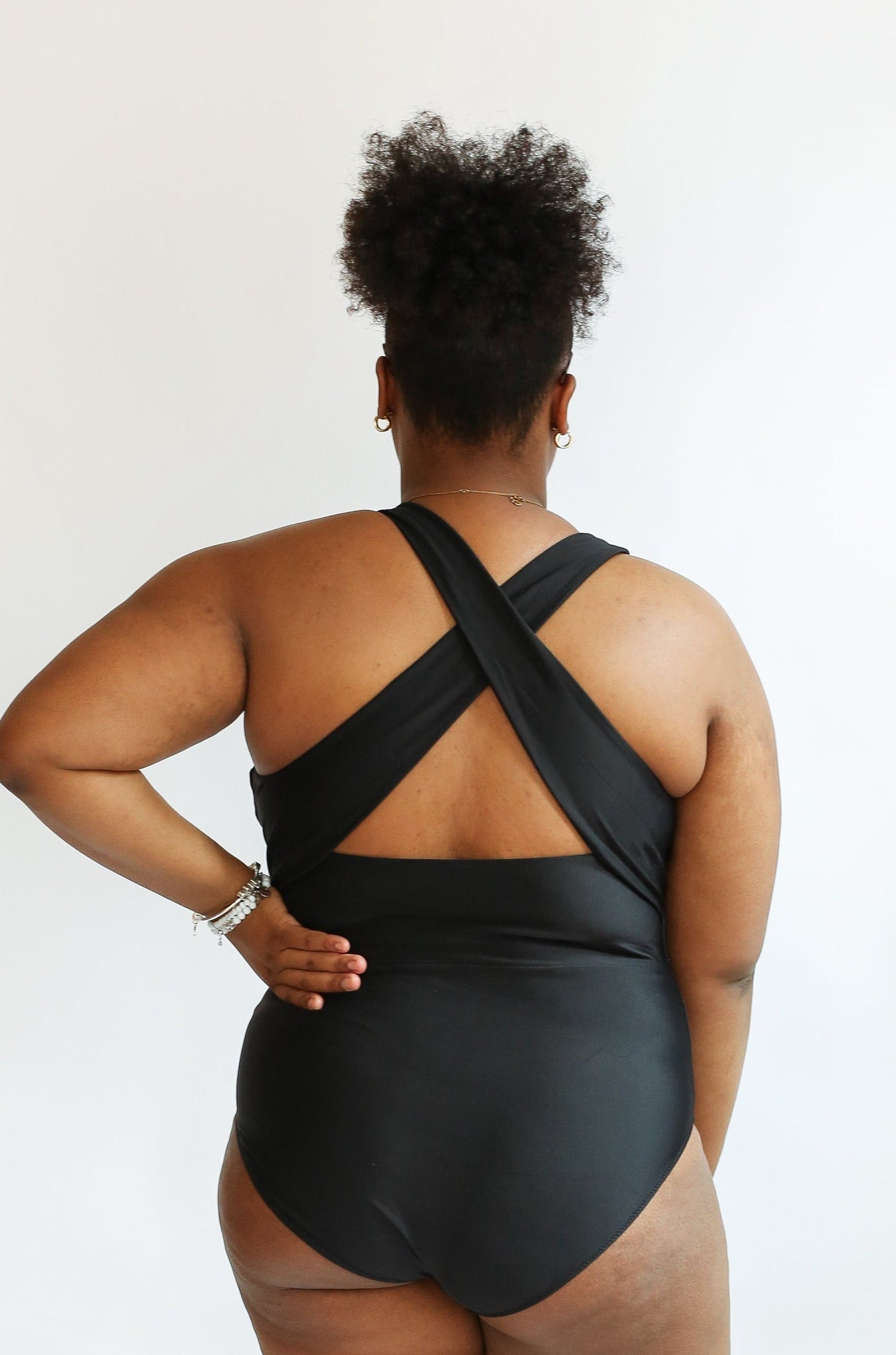 One Piece Zip Up Breastfeeding Swimsuit