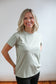 Classic Fit Invisible Zip Breastfeeding Tee