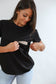 Classic Fit Invisible Zip Breastfeeding Tee