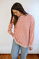 Oversized Fit Freestyle Stripe Breastfeeding Sweatshirt