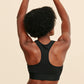 Hero Front‑Closure Sports Bra - Black