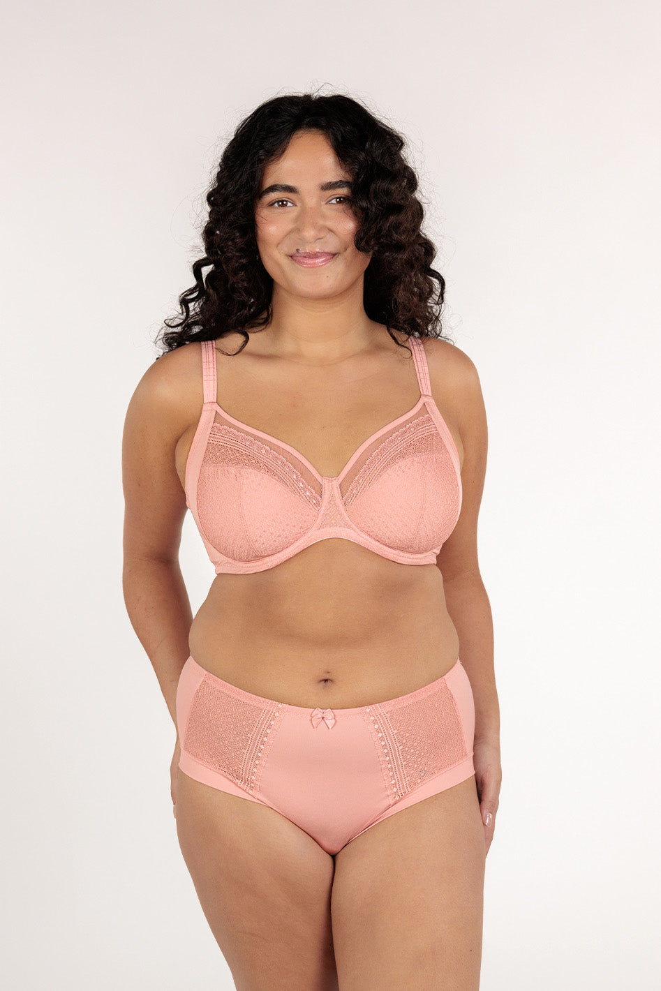 Salma Lace FlexWire Full Coverage Bra - D-J Cup