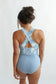 One Piece Zip Up Breastfeeding Swimsuit