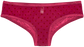 Polka Dot Mesh Bikini with Satin Trim