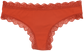 Pretty Red Lace-Trim Thong – Silky & Flattering S–XL