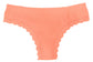 Scalloped Dot and Lace Seamless Tag Free Thong