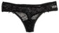 Lace Thong with Bows