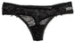 Lace Thong with Bows