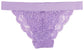 Pretty Purple Lace Bikini with Laser Cut Waist Band