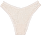 High Leg Daisy Lace Cheeky with Picot Trim