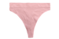 Seamless High Leg Ribbed Tag Free Thong