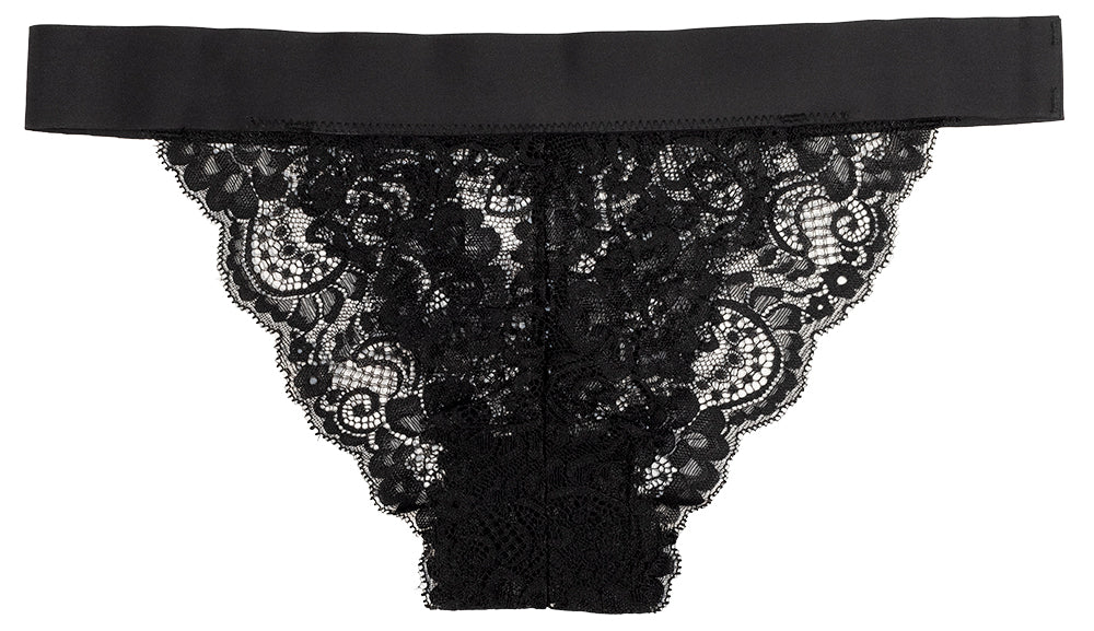 Pretty Lace Bikini with Laser Cut Waistband